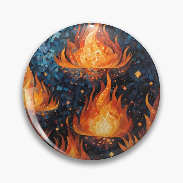 Item preview, Blazing Mosaic Inferno designed and sold by Glam-OOTD.
