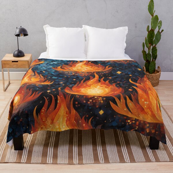 Item preview, Blazing Mosaic Inferno designed and sold by Glam-OOTD.