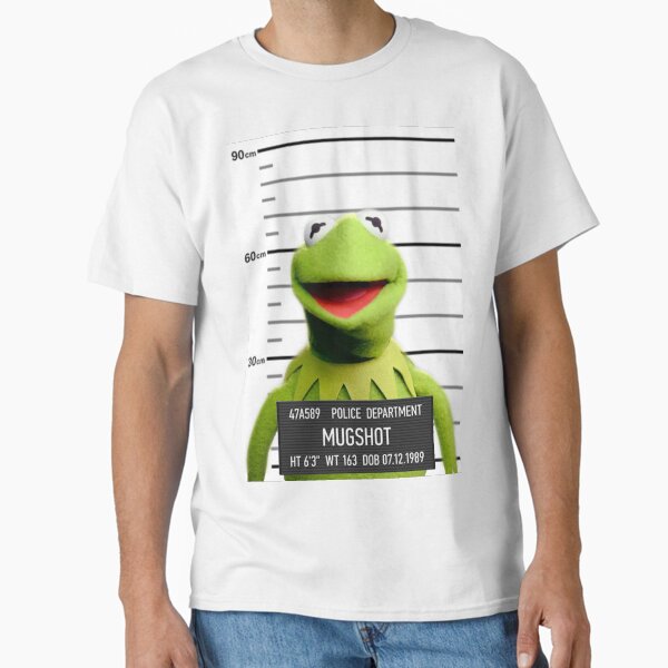 Item preview, Kermit Mugshot designed and sold by mnmrelz.