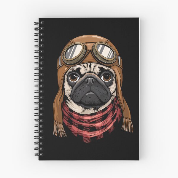 Item preview, Cute Pug Pilot Aircraft Aviator Dog Mom Dad Kids designed and sold by rafaeltto.
