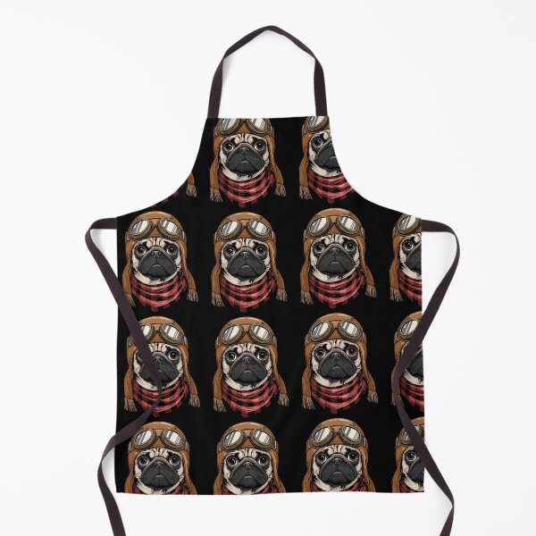 Item preview, Cute Pug Pilot Aircraft Aviator Dog Mom Dad Kids designed and sold by rafaeltto.