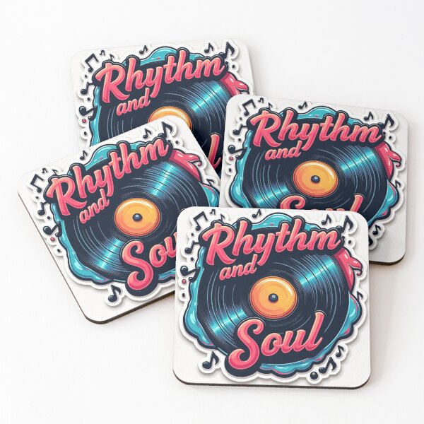 Item preview, Rhythm and Soul Vinyl Art Design 2 designed and sold by InkspiredCreation.