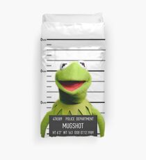 Kermit Mugshot Duvet Cover