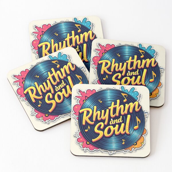 Item preview, Rhythm and Soul Vinyl Art Design 3 designed and sold by InkspiredCreation.