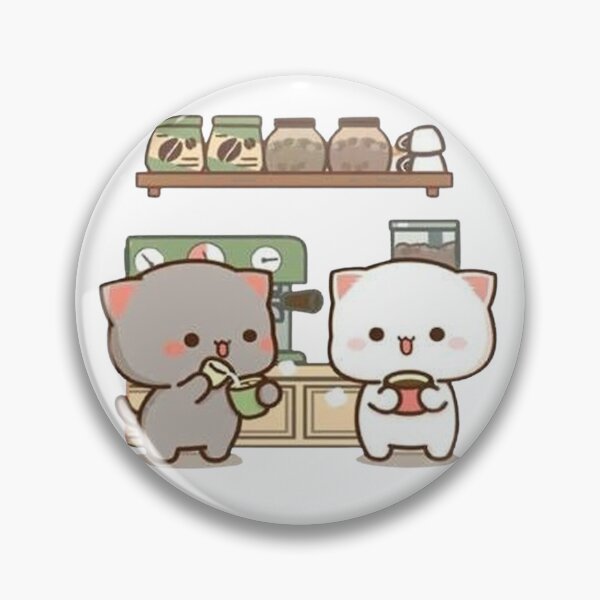 Item preview,  Mochi And Milk At The Kitchen - Sugar And Peach Goma Couple 2025 designed and sold by BrightStreets.