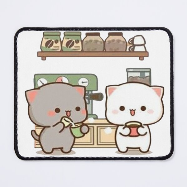 Item preview,  Mochi And Milk At The Kitchen - Sugar And Peach Goma Couple 2025 designed and sold by BrightStreets.