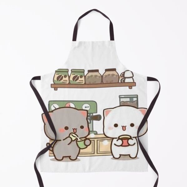 Item preview, Mochi And Milk At The Kitchen - Sugar And Peach Goma Couple 2025 designed and sold by BrightStreets.