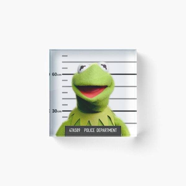 Item preview, Kermit Mugshot designed and sold by mnmrelz.