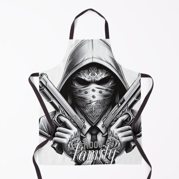 Item preview, Gangster with Scarf and Guns, Hip Hop, Hood Family V2 designed and sold by Salimgor Hangaround Music.