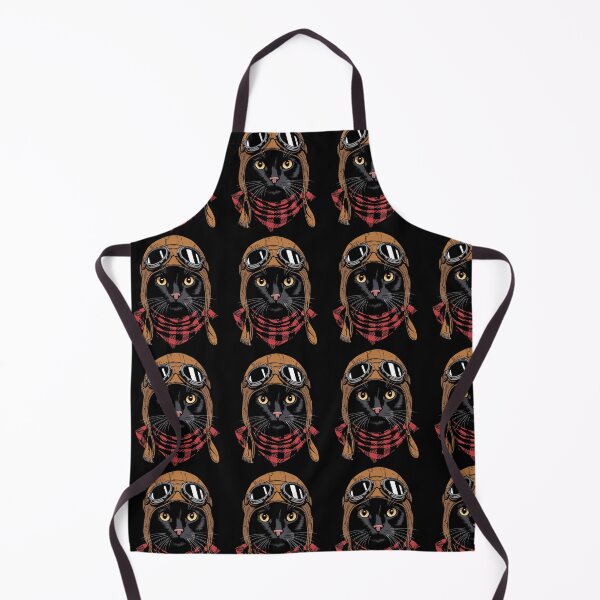 Item preview, Cute Black Cat Pilot Aircraft Aviator Mom Dad Kids designed and sold by rafaeltto.