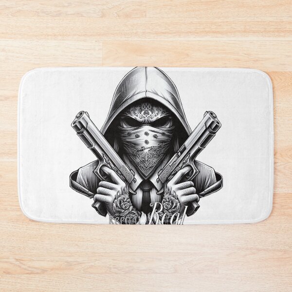Item preview, Gangster with Scarf and Guns, Hip Hop, Keep it Real V2 designed and sold by Salimgor Hangaround Music.