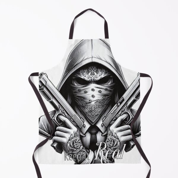Item preview, Gangster with Scarf and Guns, Hip Hop, Keep it Real V2 designed and sold by Salimgor Hangaround Music.