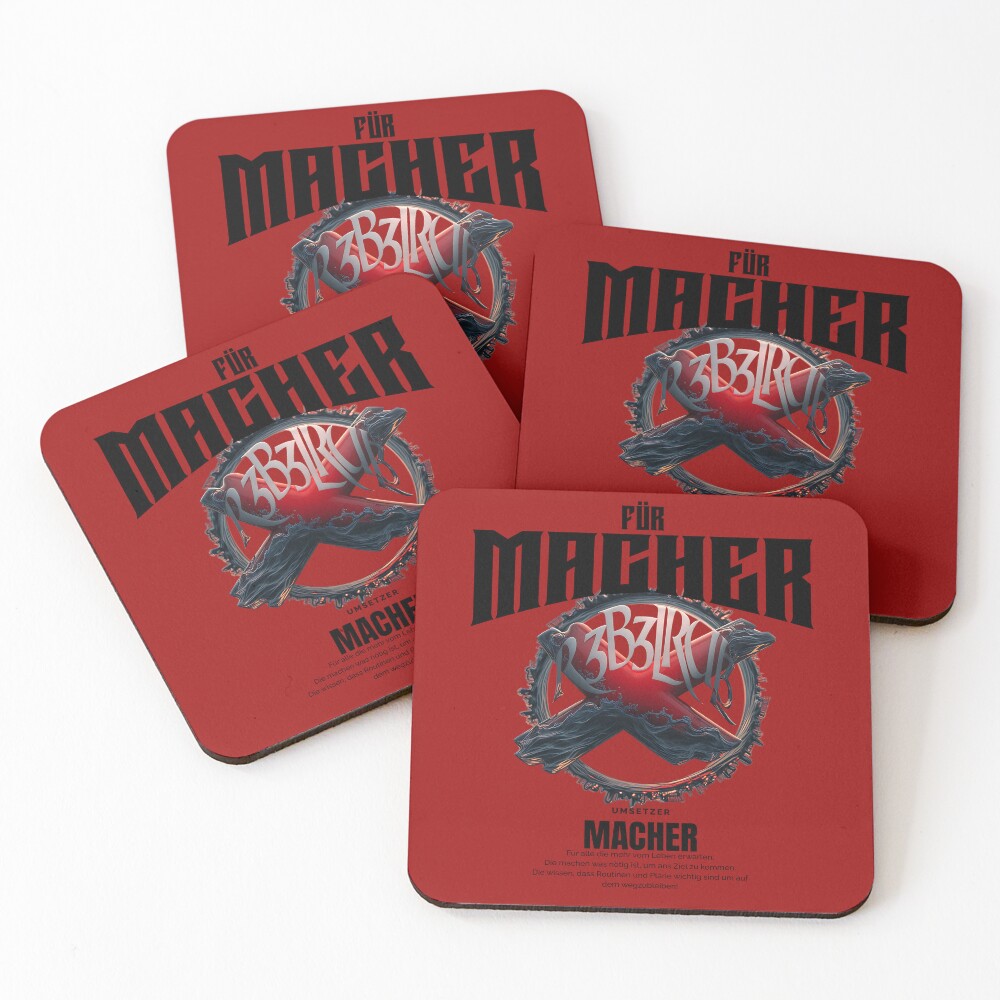 Item preview, Coasters (Set of 4) designed and sold by RebelRule.