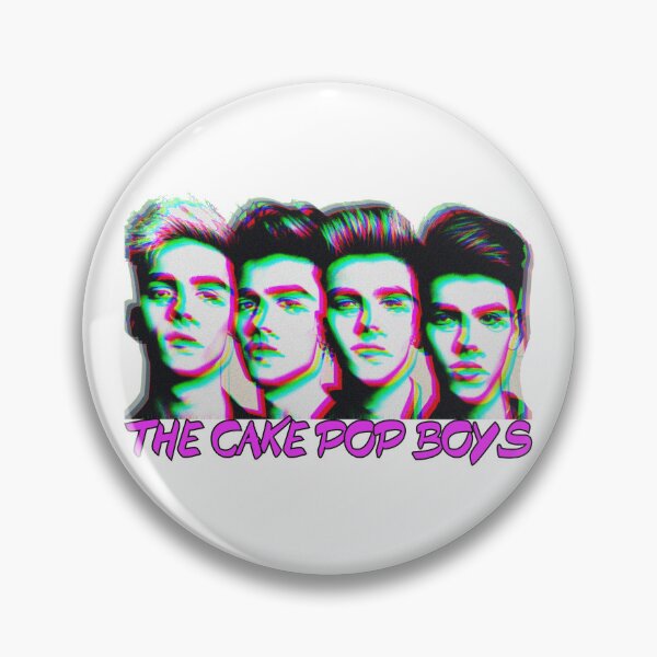 Item preview, The Cake Pop Boys © designed and sold by Square Root of Squid.