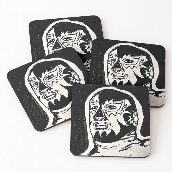 Item preview, Luchador Portrait Drawing designed and sold by Frostyfoods.