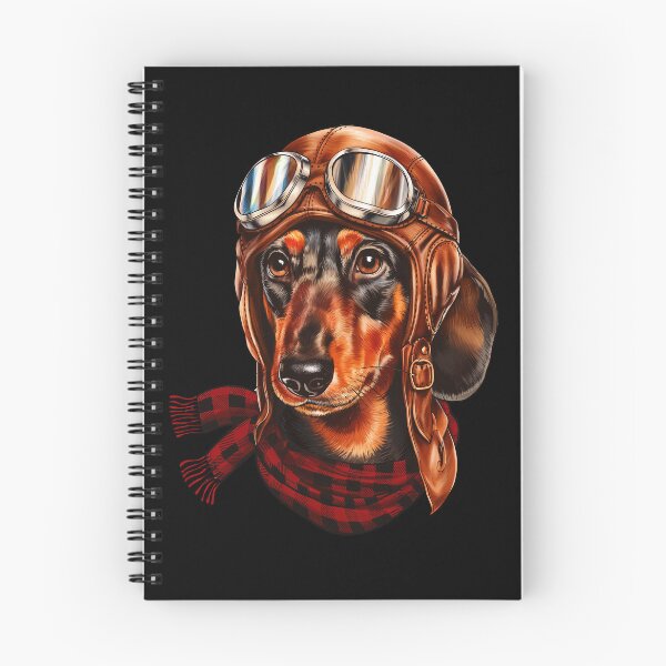 Item preview, Cute Dachshund Weiner Pilot Aircraft Aviator Dog Mom Dad Kids designed and sold by rafaeltto.