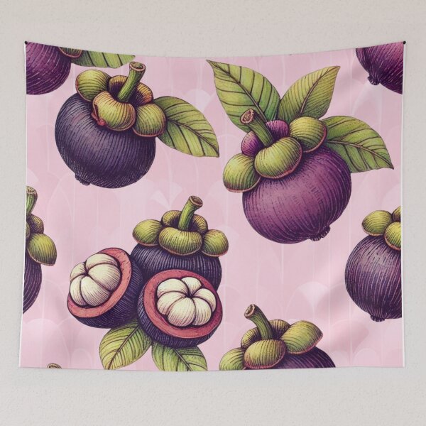 Item preview, Mangosteen Batik Pattern designed and sold by Glam-OOTD.