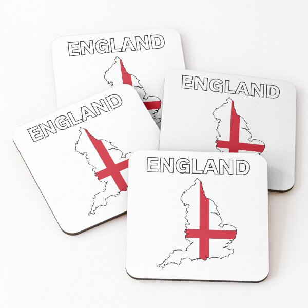 Item preview, England Flag Map Design designed and sold by atomstartup.