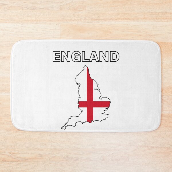Item preview, England Flag Map Design designed and sold by atomstartup.