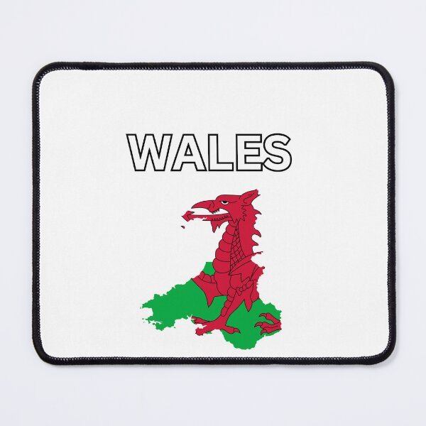 Item preview, Wales Flag Map Design designed and sold by atomstartup.