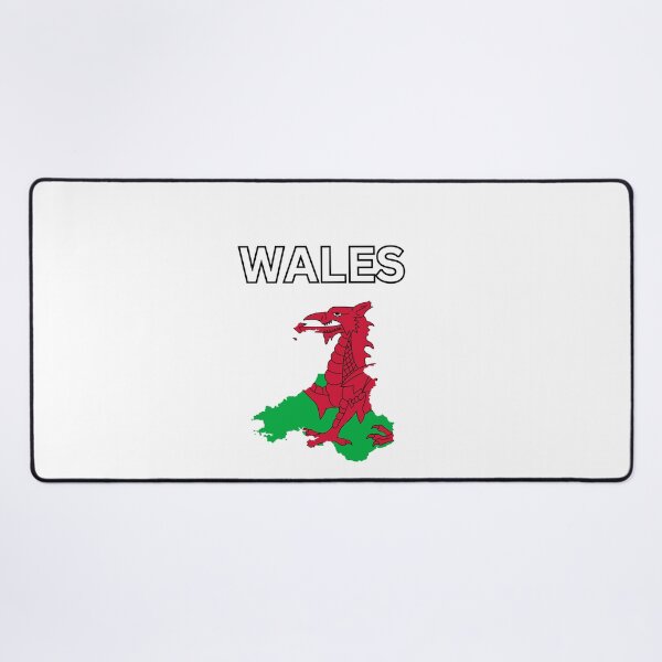 Item preview, Wales Flag Map Design designed and sold by atomstartup.