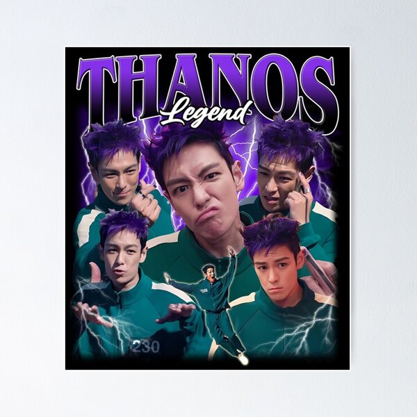 Artikel-Vorschau von Vintage Thanos Legende - Choi Seung-hyun ikonisch, designt und verkauft von samuelBetrand.