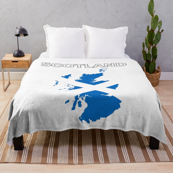 Item preview, Scotland Flag Map Design designed and sold by atomstartup.