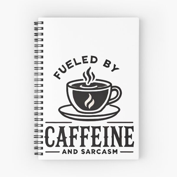 Item preview, ☕ Fueled by Caffeine & Sarcasm designed and sold by TSQ.