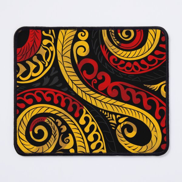 Item preview, New Zealand Paua Māori Pattern Koru Design 353 designed and sold by GrinGalore.