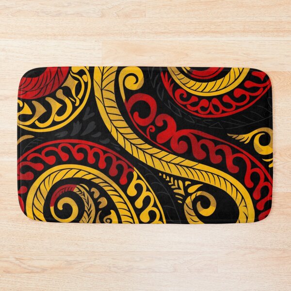 Item preview, New Zealand Paua Māori Pattern Koru Design 353 designed and sold by GrinGalore.