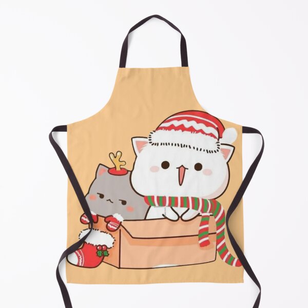 Item preview, Mochi And Milk Christmas - Sugar And Peach Goma Couple 2026 designed and sold by BrightStreets.