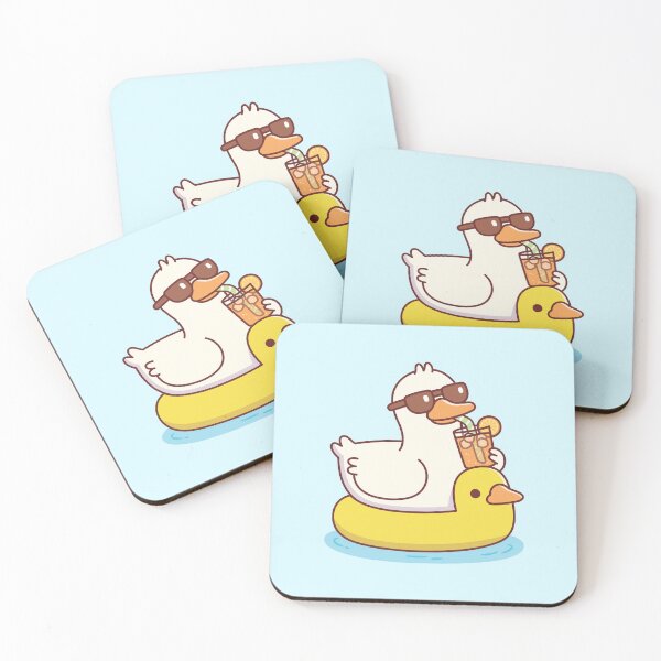 Item preview, Funny Duck With Sunglasses On Ducky Pool Float designed and sold by rustydoodle.