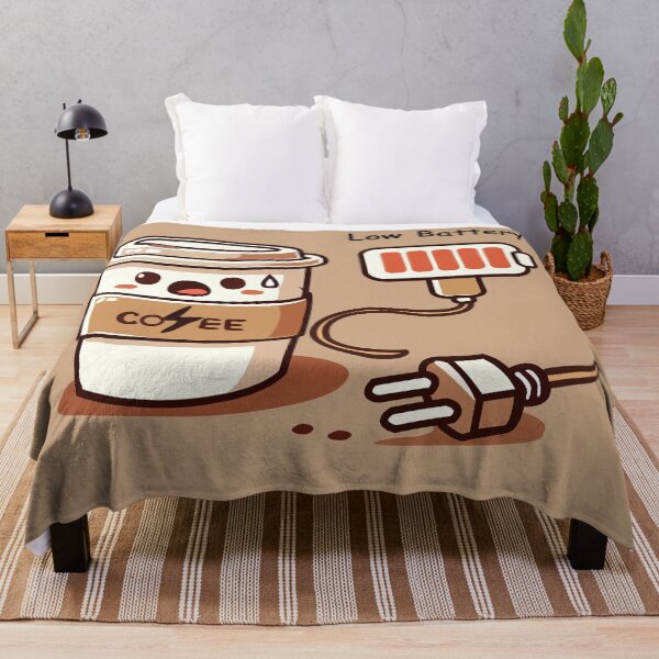 Item preview, Low Battery, Need Coffee designed and sold by Illustrator Bhaiya.