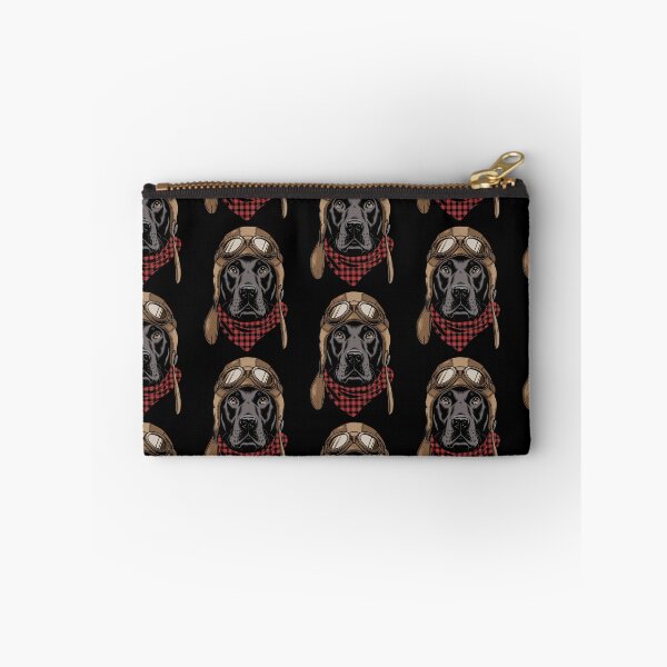 Item preview, Cute Black Labrador Pilot Aircraft Aviator Dog Mom Dad Kids designed and sold by rafaeltto.