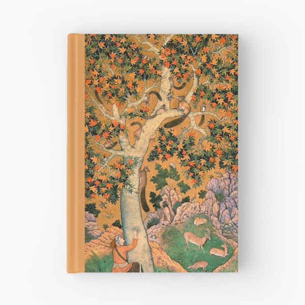 Item preview, Squirrels in a tree with huntsman attempting to climb the tree.  Abu’l Hasan, 1605-8 designed and sold by 2ndBloom.