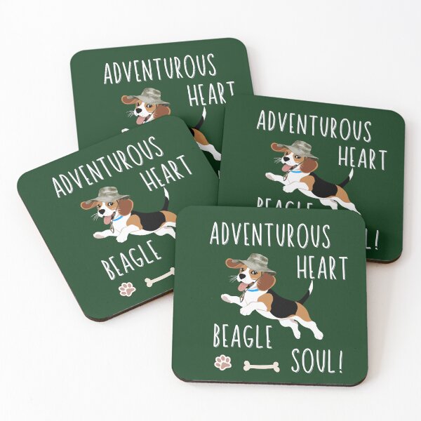 Item preview, Adventurous Heart, Beagle Soul – Fun & Playful Beagle Lover Design designed and sold by TheBeeKindSpace.