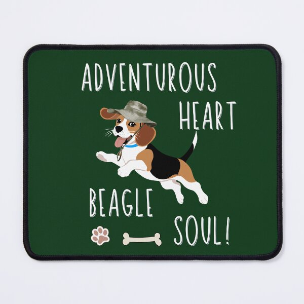 Item preview, Adventurous Heart, Beagle Soul – Fun & Playful Beagle Lover Design designed and sold by TheBeeKindSpace.