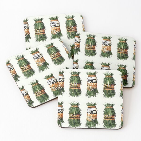 Item preview, Traditional Grass Skirt Pattern – Pacific Tribal Art designed and sold by DiiStyle.