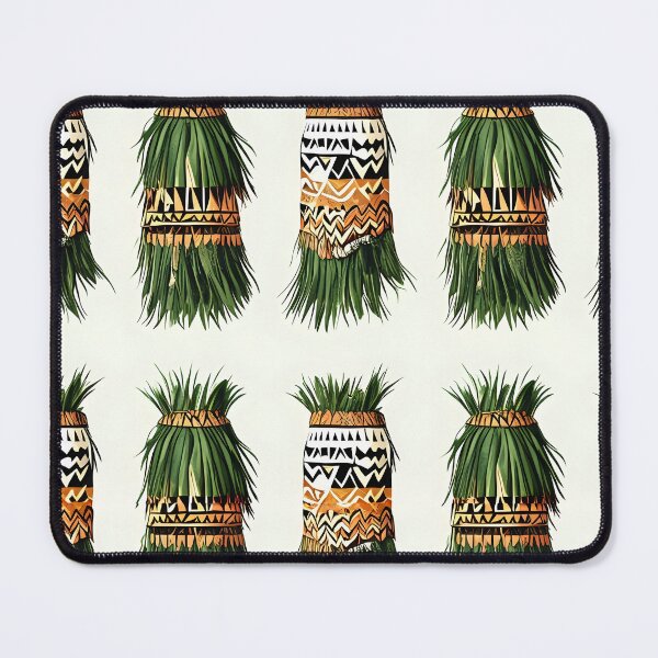 Item preview, Traditional Grass Skirt Pattern – Pacific Tribal Art designed and sold by DiiStyle.