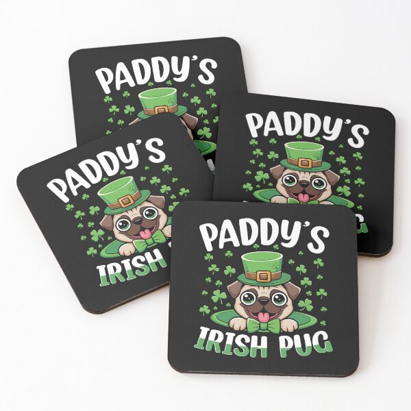 Item preview, Paddy's Irish pug designed and sold by marfanna.