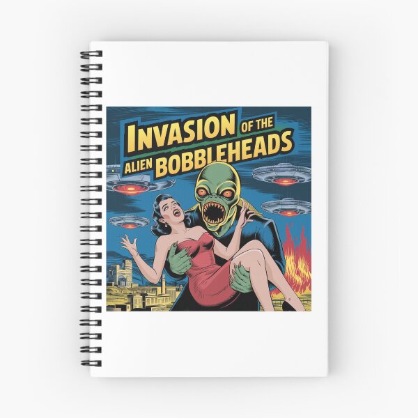 Item preview, Alien Invasion, UFO, Alien, Abduction, Sci-Fi, funnyfits70, Humor, Funny, retro, vintage, funny quotes, animal humor, designed and sold by FunnyFits70.
