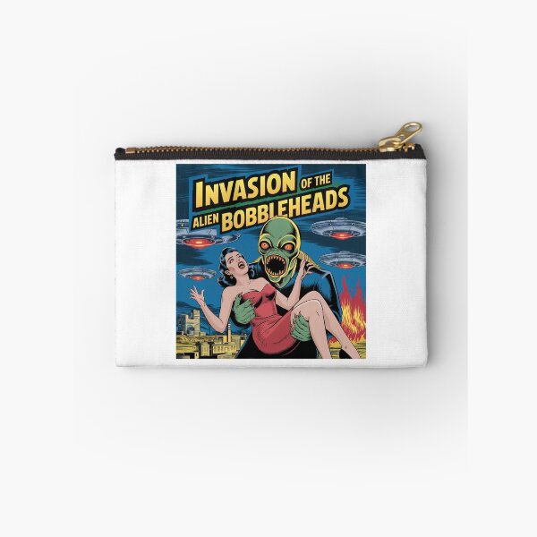 Item preview, Alien Invasion, UFO, Alien, Abduction, Sci-Fi, funnyfits70, Humor, Funny, retro, vintage, funny quotes, animal humor, designed and sold by FunnyFits70.