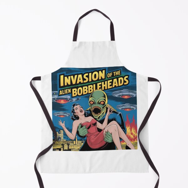 Item preview, Alien Invasion, UFO, Alien, Abduction, Sci-Fi, funnyfits70, Humor, Funny, retro, vintage, funny quotes, animal humor, designed and sold by FunnyFits70.