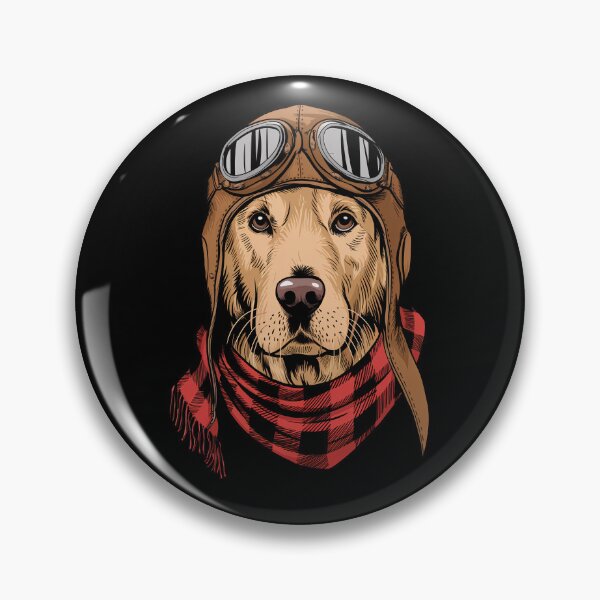 Item preview, Cute Golden Retriever Pilot Aircraft Aviator Dog Mom Dad Kids designed and sold by rafaeltto.
