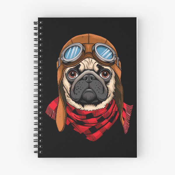 Item preview, Cute Pug Pilot Aircraft Aviator Dog Mom Dad Kids designed and sold by rafaeltto.