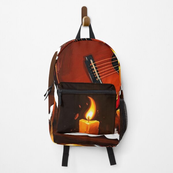 Item preview, Acoustic Guitar with Glowing Candlelight designed and sold by InkspiredCreation.