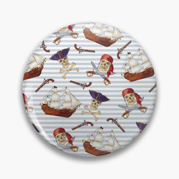 Item preview, cool pattern with pirates designed and sold by Mauswohn.