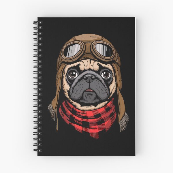 Item preview, Cute Pug Pilot Aircraft Aviator Dog Mom Dad Kids designed and sold by rafaeltto.