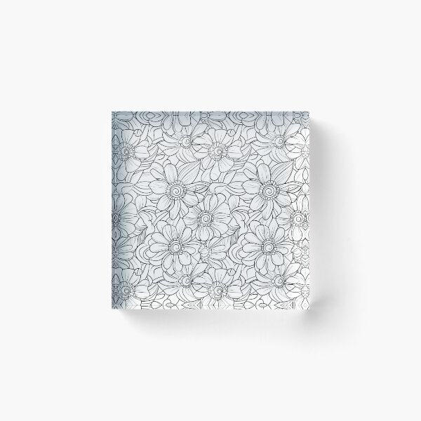 Item preview, Zentangle Spring: Floral Patterns with Early Bloomers (31/100) designed and sold by sabantha.