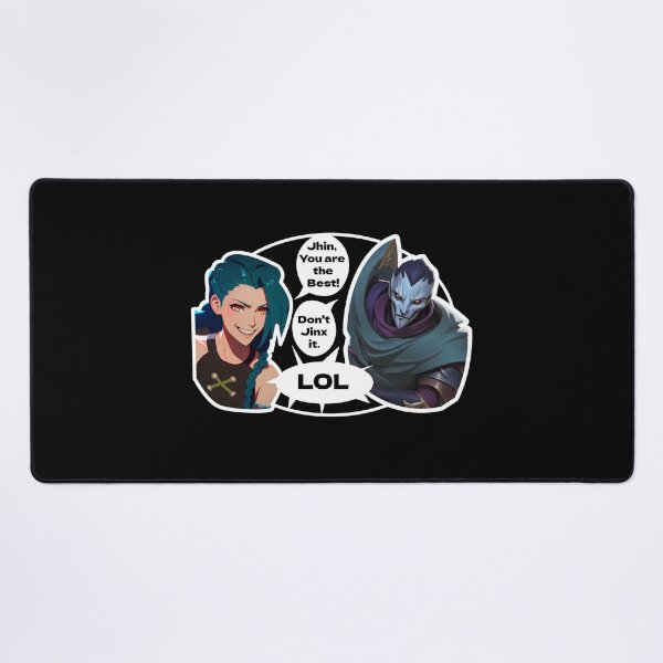 Item preview, League of 2 Legends: Jhin & Jinx  designed and sold by SlightlyUnreal.